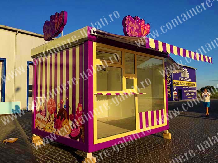 containere magazin cofetarie Vrancea